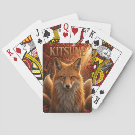 Kitsune spelkort, pokerkort casinokort