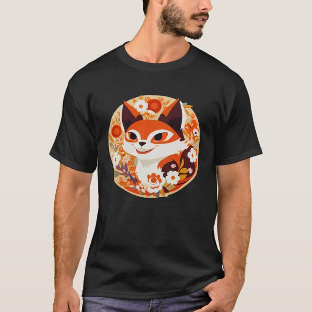 Kitsune T Shirt (Framsida)