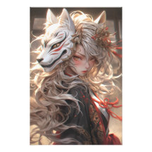 Kitsune's Silent Vow | Japansk Fox Samurai