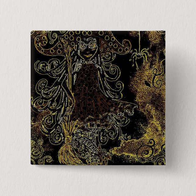 Kitsy la sorcière knapp (Framsida)