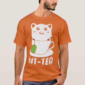 Kittea T Cute Cat in Tekopp Tee Funny Novelty Grap