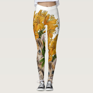 Kittel blommande Leggings