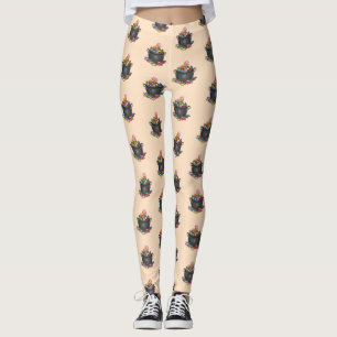 Kittel för Halloweenkryssning Leggings