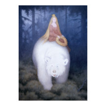 Kittelsen White-Bear Kung Valemon Fairytale XL