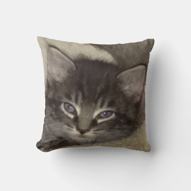 Kitten 2-sidig fyllning kudde (Framsida)
