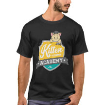 Kitten Academy Vapensköld T-Shirt