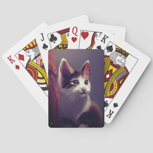 Kitten Art Casinokort (Baksidan)