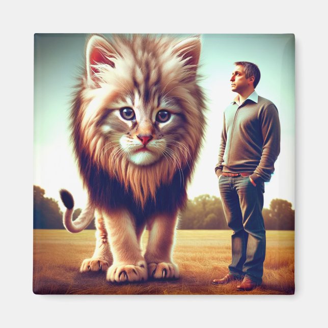 Kitten Art Magnet (Framsidan)