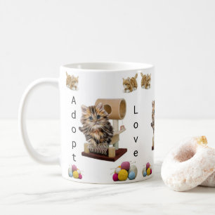 Kitten Cat Condo Cat Adoption Mugg