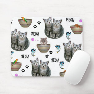 Kitten Cat Meow Mouse Pad! Musmatta