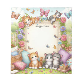 Kitten Cat Paradise Anteckningsblock