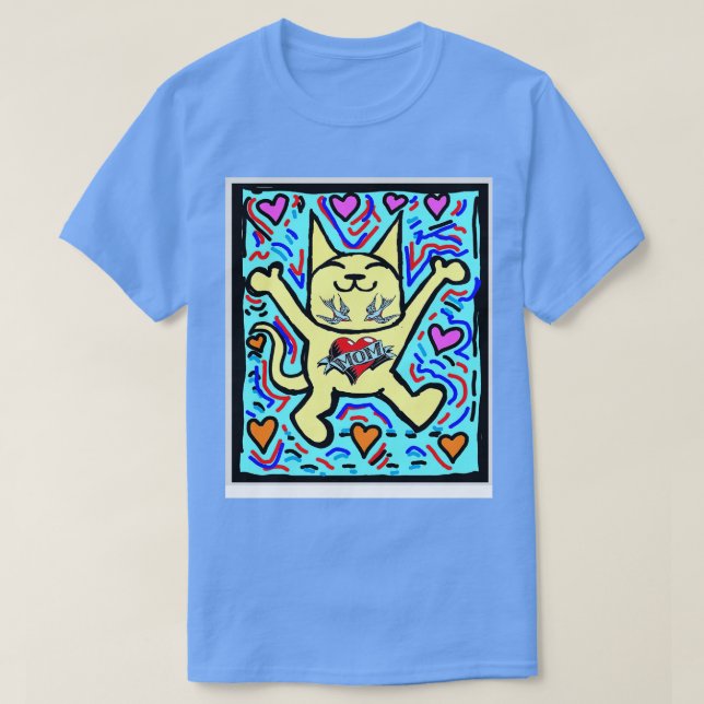 Kitten Cat T Shirt (Design framsida)