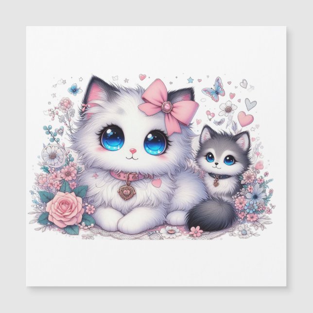 Kitten Cuteness Overload: Sparkling Eyed Cat & hun (Framsida)