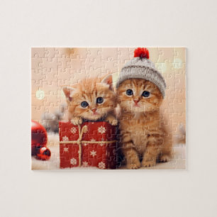 Kitten Duo Jigszle Puzzle Pussel
