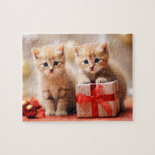Kitten Duo Jigszle Puzzle Pussel