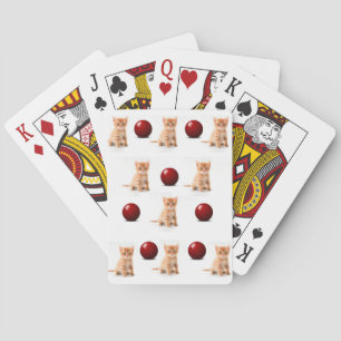 Kitten för uppspelningskort casinokort