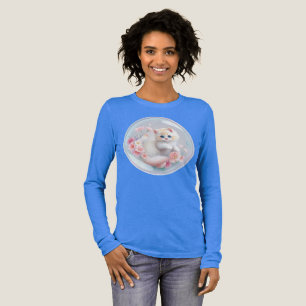 Kitten i en bubbla Women's Tri-blend Shirt T