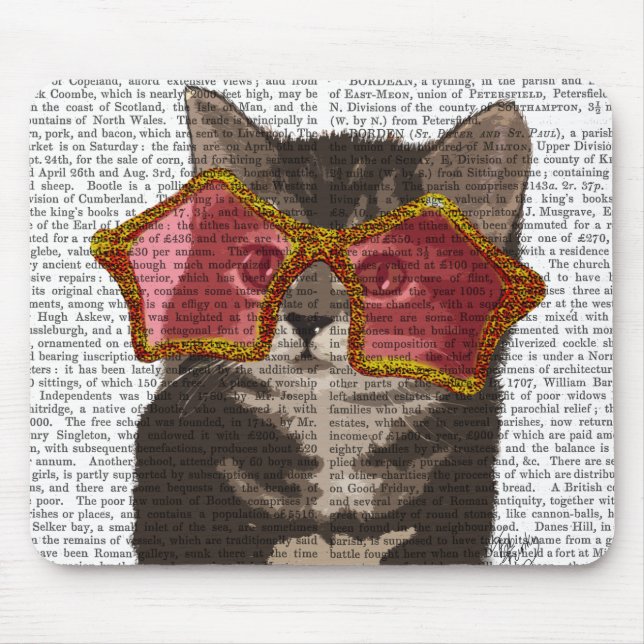 Kitten i Star Sunglasses Musmatta (Framsidan)