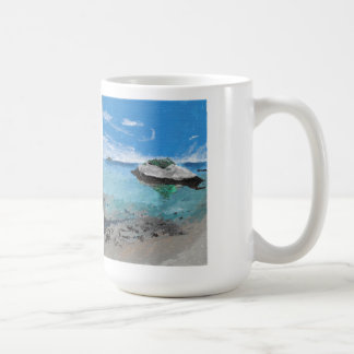 Kitten Island Maine, Large Coffee Mugg