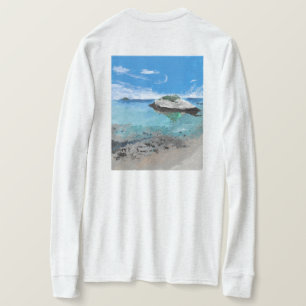 Kitten Island, Southport Maine, Long Sleeve Shir T Shirt