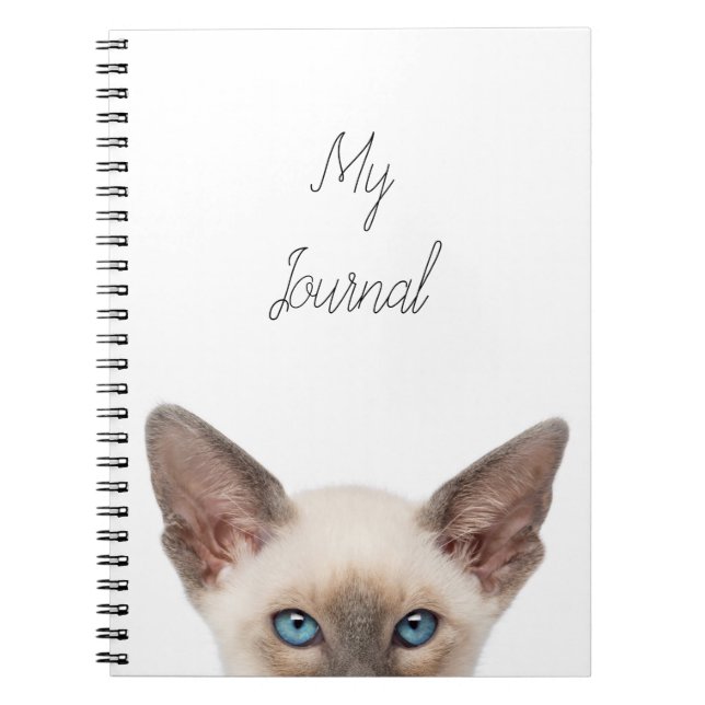 Kitten Journal Anteckningsbok (Framsidan)