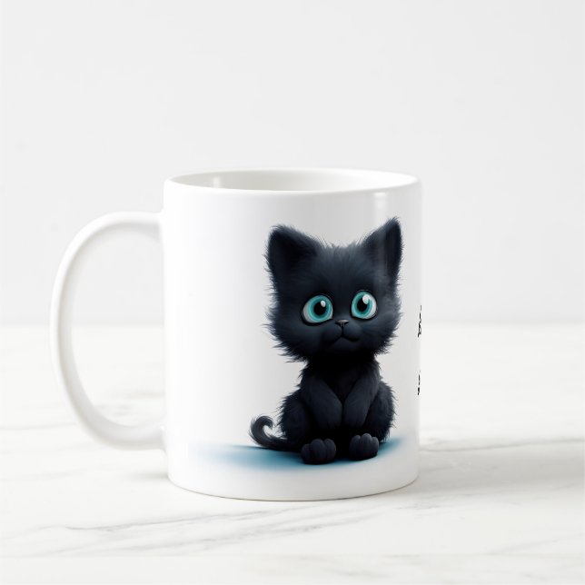 Kitten kaffe mugg (Vänster)
