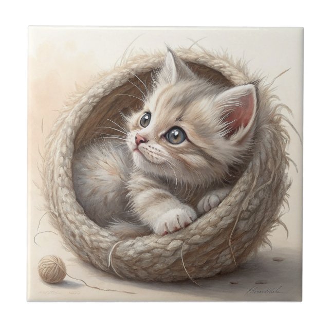 Kitten Kakelplatta (Framsidan)