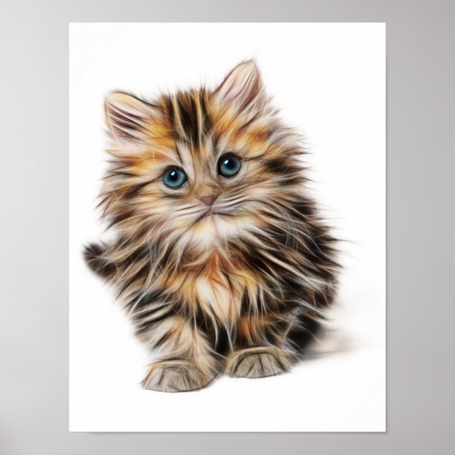Kitten Kärlek Poster (Framsidan)
