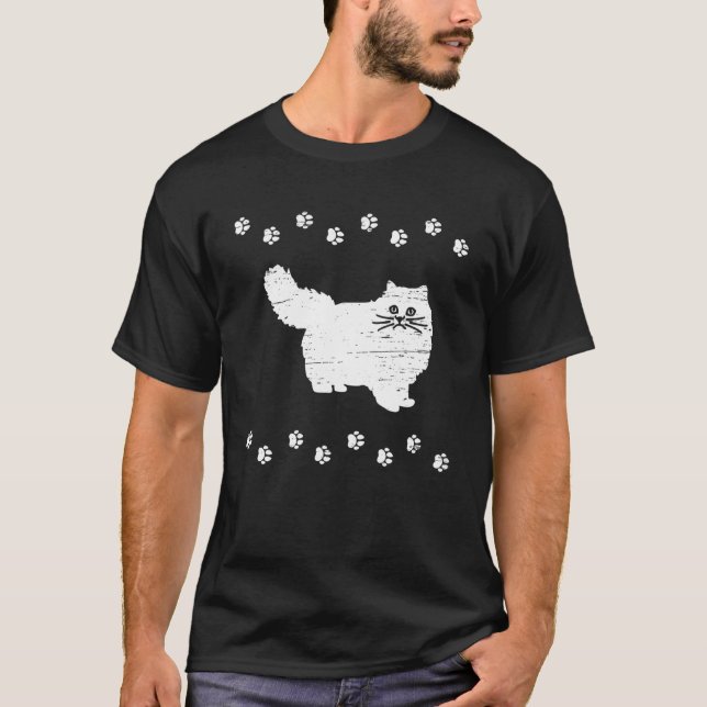 Kitten Kat Owner T Shirt (Framsida)