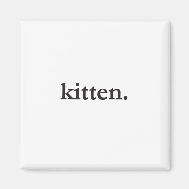 Kitten Magnet (Framsidan)