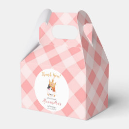 Kitten Meow Rosa Krona Girl Girl Kattunge Birthday Presentaskar