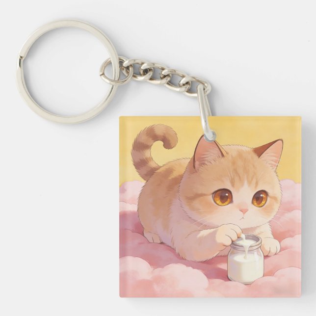 Kitten Milk Keychain (Framsidan)