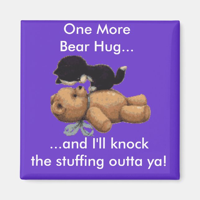 Kitten & Nalle Gifts Magnet (Framsidan)