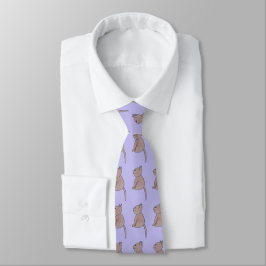 Kitten Necktie Slips