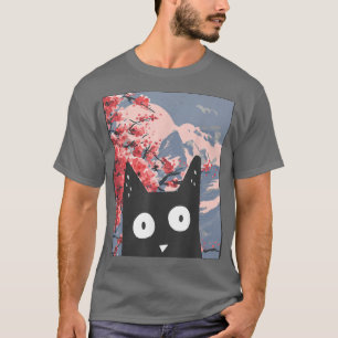 Kitten Neko Japan Manga Harajuku Otaku Graphic Art T Shirt