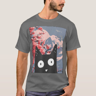 Kitten Neko Japan Manga Harajuku Otaku Graphic Art T Shirt