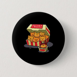Kitten Nuggets Food Pun Cat Lover Gift Chicken Nug Knapp