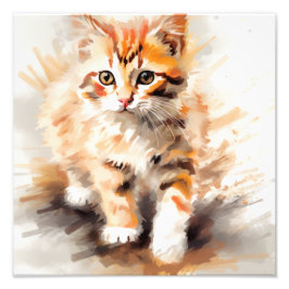 Kitten Nursery & Children's Rooms Skriv ut Fototryck