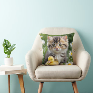 Kitten och Duckling i Daisy Kudde