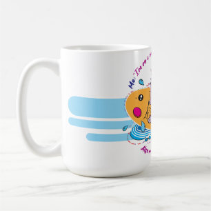 Kitten och Fish Mugg