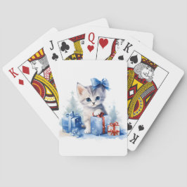 Kitten- och julklappar casinokort