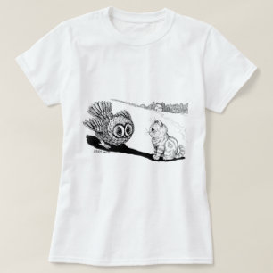 Kitten och Uggla, Louis Wain T Shirt