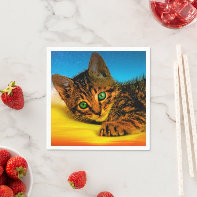 Kitten Pappersservett (Insitu)