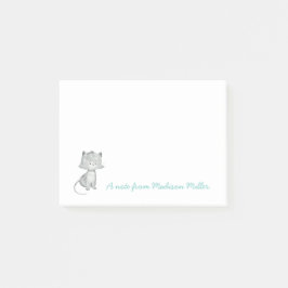 Kitten Personlig Post-it Notes Block