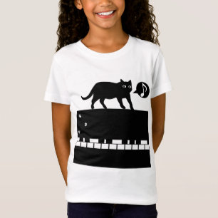 Kitten_Piano T Shirt