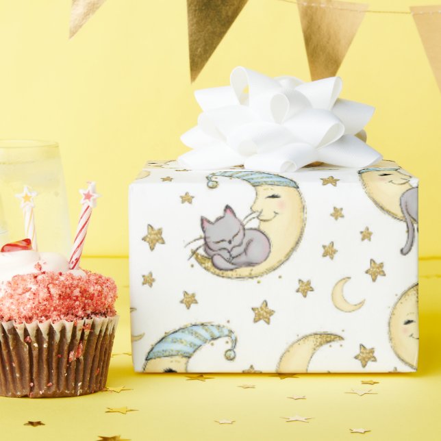 Kitten Sitta om mannen i Måne Presentpapper (Födelsedagsfest)