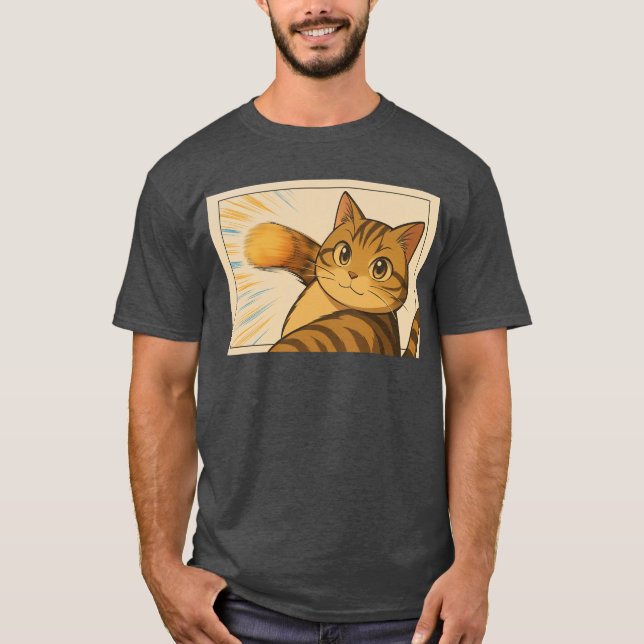 Kitten Slå T-Shirt (Framsida)