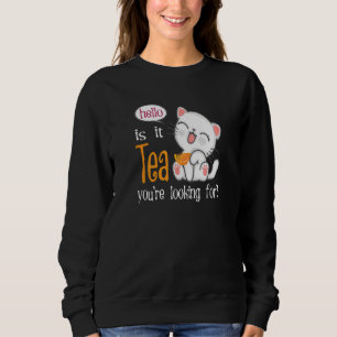 Kitten som leker är det tea du Tittar för katt T Shirt