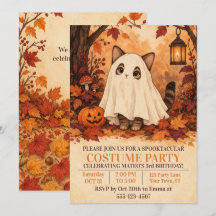 Kitten Spök Kostym Halloween Födelsedagsfest