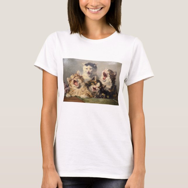 Kitten Symphony av Julius Adam II T Shirt (Framsida)